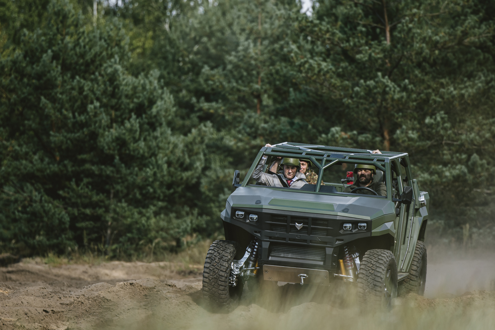 VR Fox light tactical vehicle