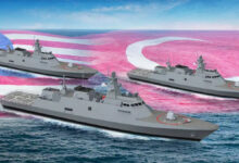 Artist's rendering of Royal Malaysian Navy's future Ada-class corvettes