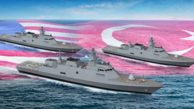 Artist's rendering of Royal Malaysian Navy's future Ada-class corvettes