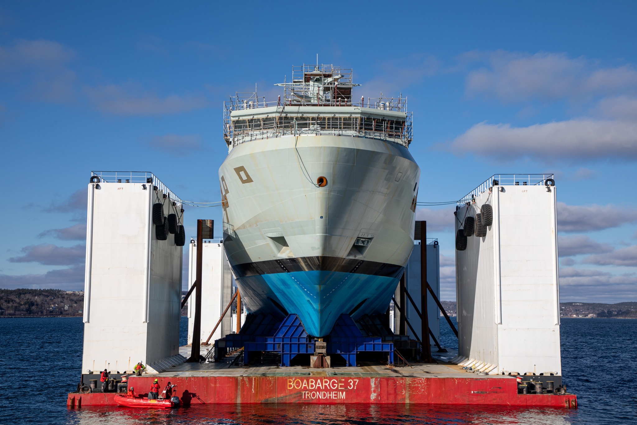 Royal Canadian Navy’s sixth and final Harry DeWolf-class Arctic and Offshore Patrol Ship, the HMCS Robert Hampton Gray’s (AOPS 435)