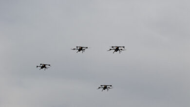 Drone swarm