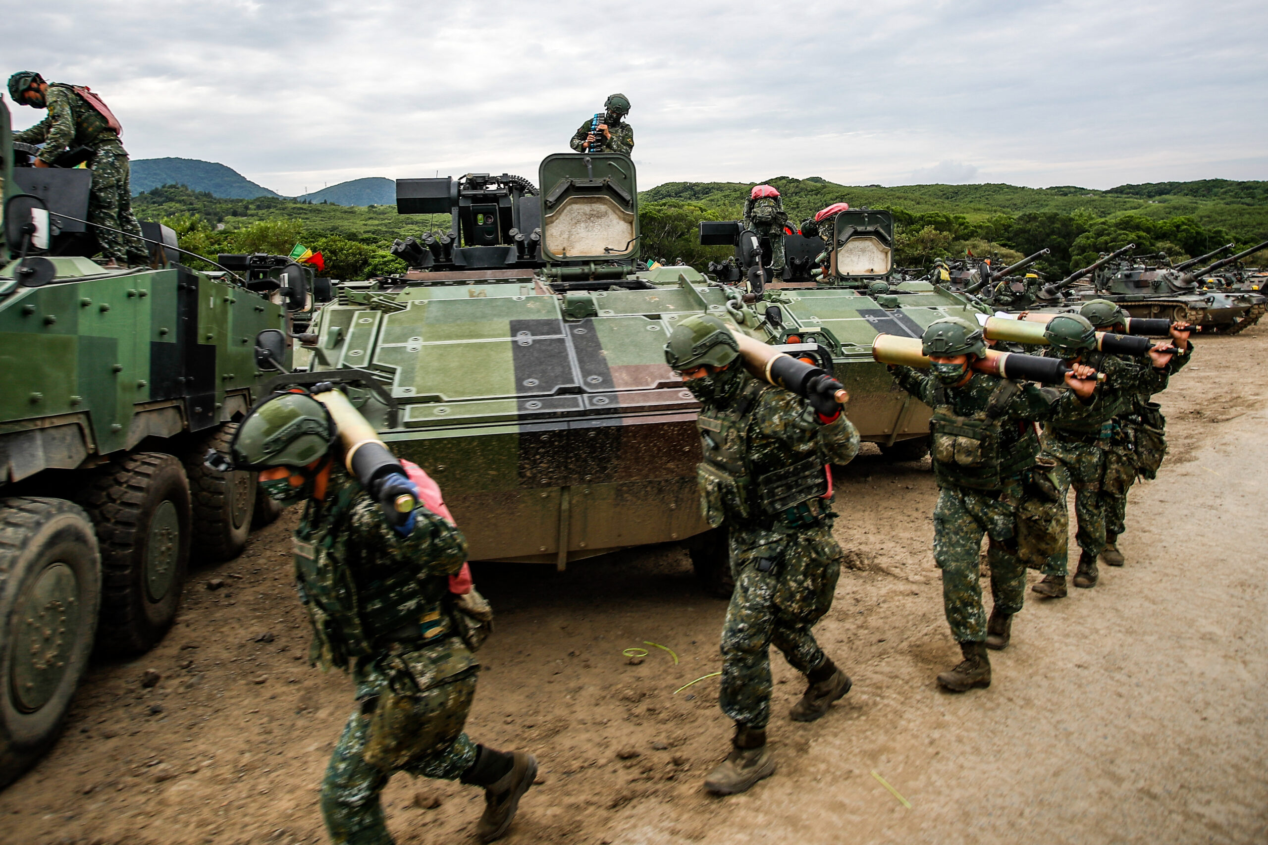 Taiwanese soldiers