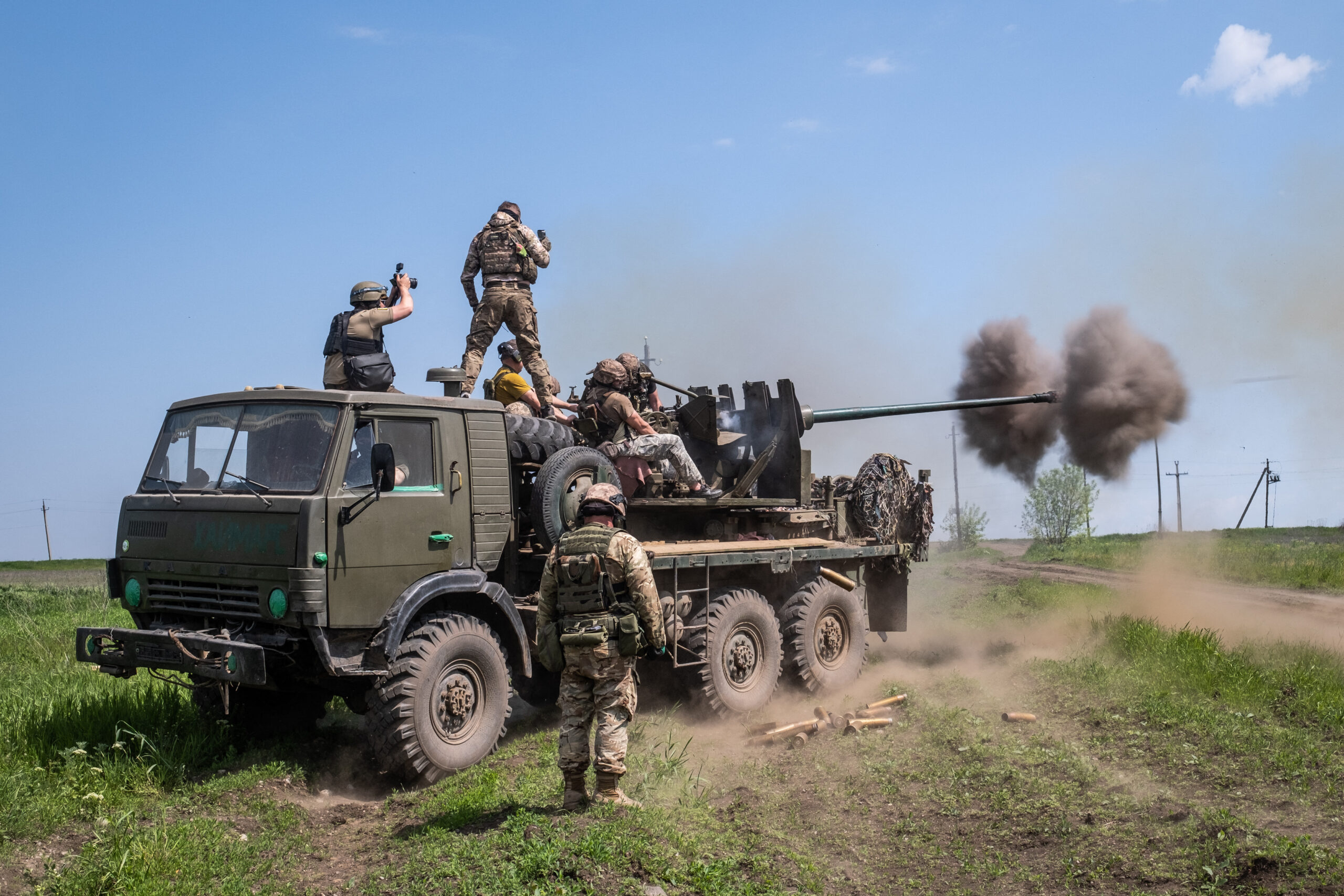 Ukrainian soldiers