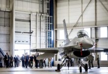 F-16 hangar