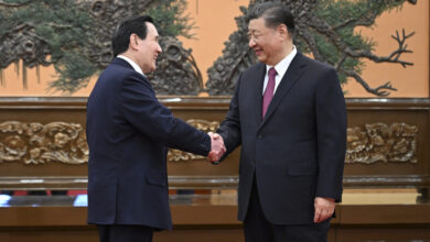 Ma Ying-jeou and Xi Jinping