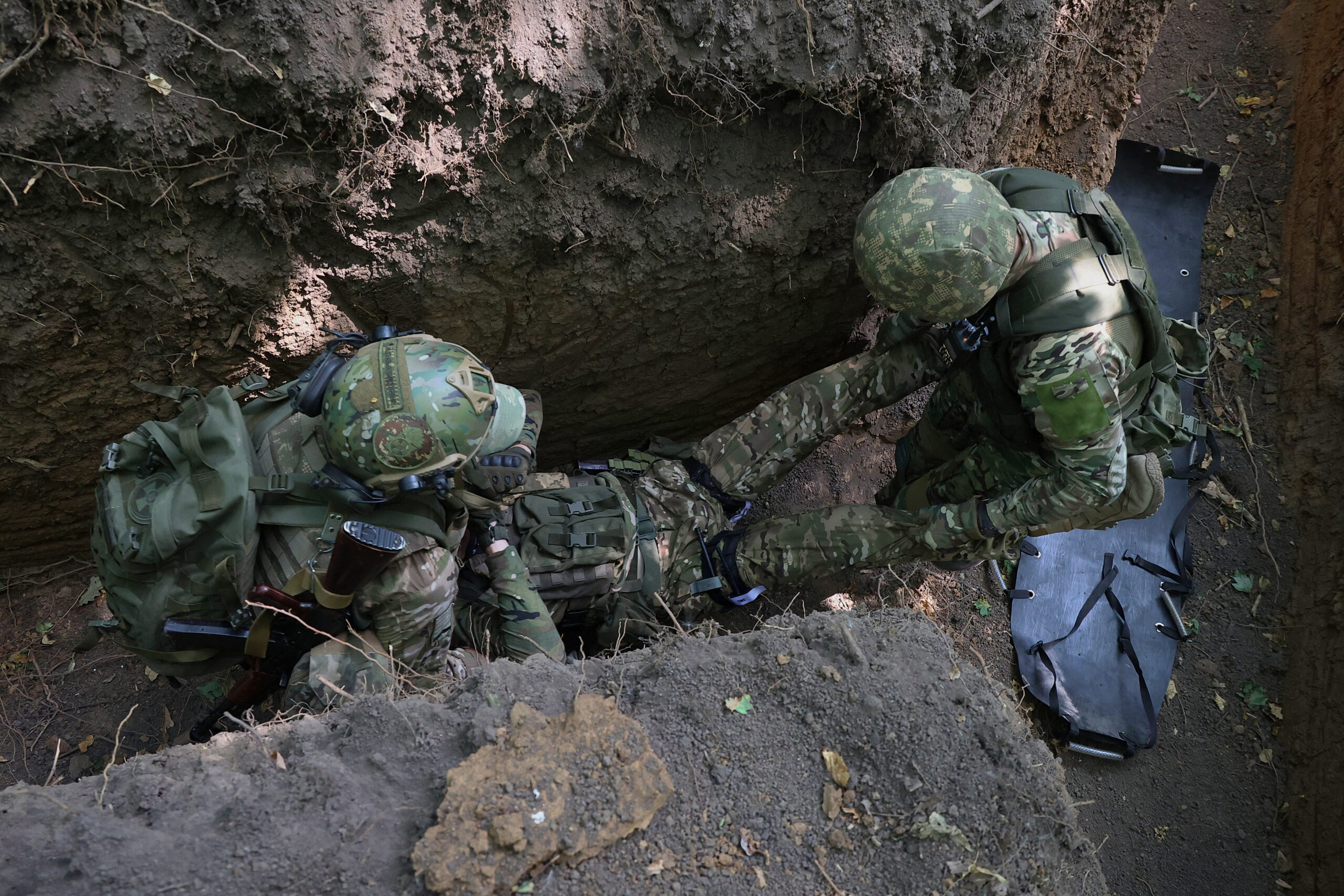 Ukrainian soldiers