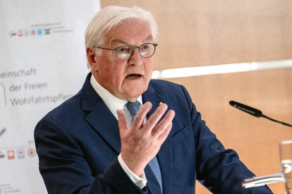 German President Frank-Walter Steinmeier.