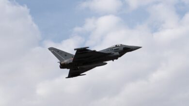 Spanish Eurofighter with ESCAN radar