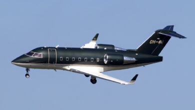 Bombardier Challenger 604 aircraft