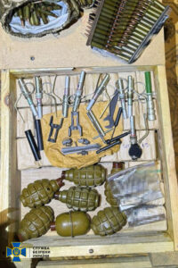 The Security Service and the National Police prevented new attempts at illegal sale of weapons and ammunition in various regions of Ukraine. As a result of comprehensive measures, 10 dealers were detained who were trying to sell "trophy" weapons to criminals. Among the items seized from the suspects are Russian grenade launchers, sniper rifles, Kalashnikov assault rifles with silencers, and ammunition of various calibers.