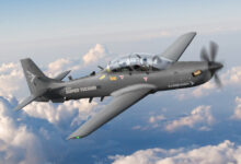 A-29 Super Tucano aircraft. Photo: Embraer