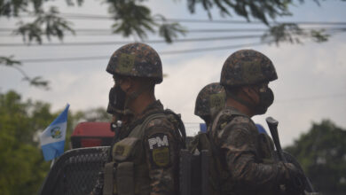 Guatemalan soldiers