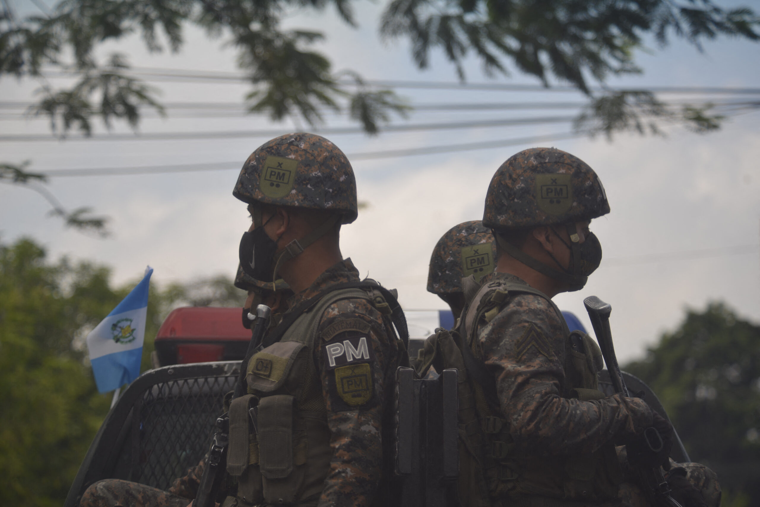 Guatemalan soldiers