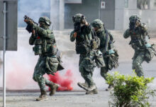 Taiwanese soldiers