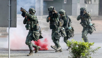 Taiwanese soldiers