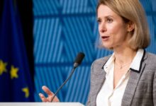 Vice-President of the European Commission and High Representative of the Union for Foreign Affairs and Security Policy EU Kaja Kallas in Brussels, Belgium, on 16 December 2024.