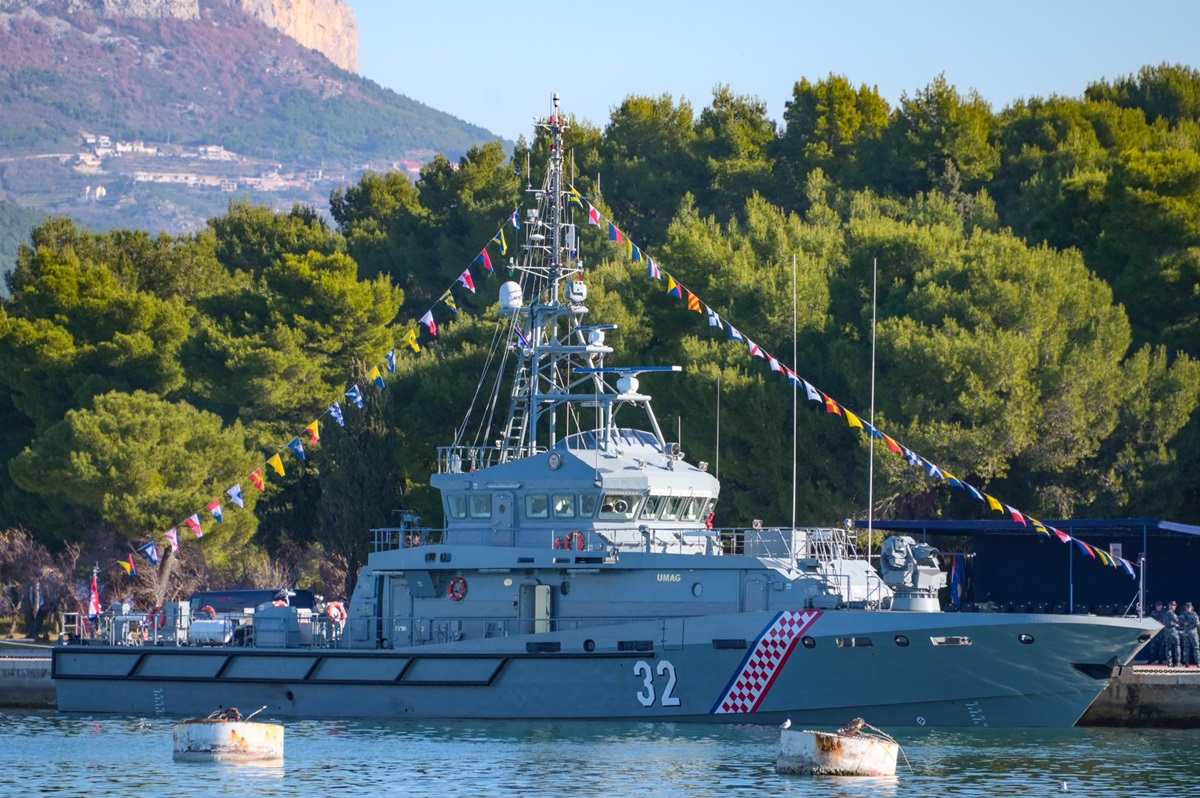 Croatian Navy Commissions Second Coastal Patrol Ship