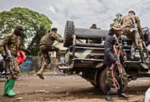 FARDC soldiers patrol near Goma after an attack by M23 rebels. (Photo: AFP)