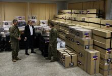 Shipment of combat drones from Latvia to Ukraine.