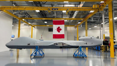 Production of Canadian MQ-9B SkyGuardian Remotely Piloted Aircraft System (RPAS) in San Diego, California