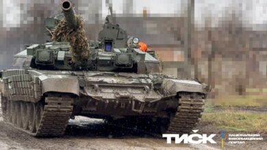 Russian T-90A tank