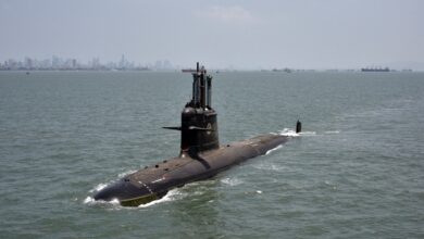 The Indian Navy's Vaghsheer submarine