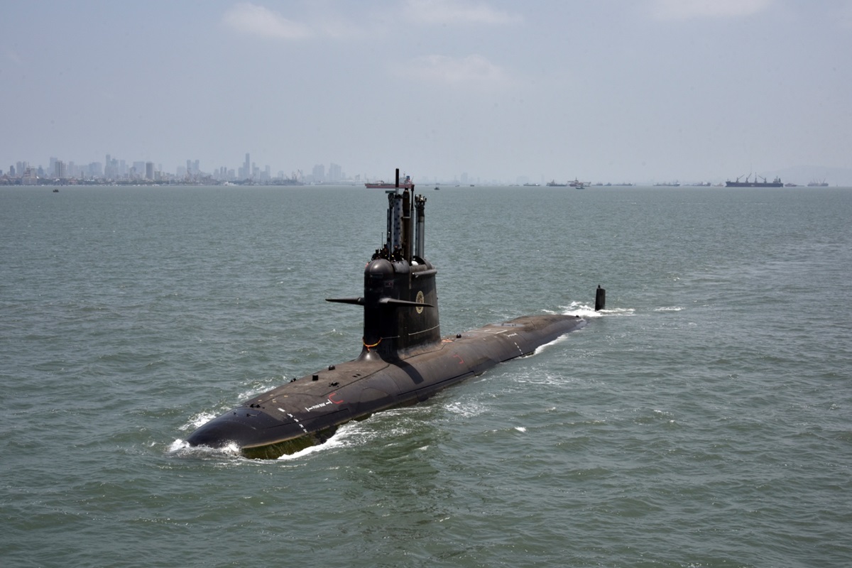 The Indian Navy's Vaghsheer submarine