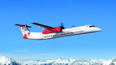 De Havilland Dash 8-400 regional airliner