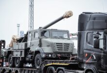 Estonia receiving its first batch of six Caesar self-propelled howitzers