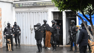 Photos documenting the security interventions carried out in the city of Casablanca to arrest members of the terrorist cell linked to the "ISIS" organization. Photo: Kingdom of Morocco Police Force