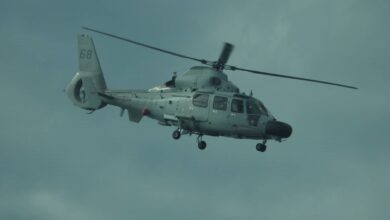 A People's Liberation Army Navy helicopter, identified by tail number 68, performed dangerous flight maneuvers towards the Philippine Bureau of Fisheries and Aquatic Resources aircraft