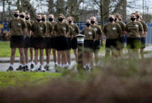 British Army recruits