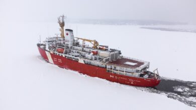 The CCGS Louis S. St-Laurent. Photo: Canadian Coast Guard