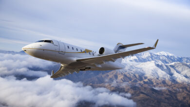 The Challenger 650 aircraft. Photo: Bombardier Defense