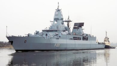 F124 Sachsen-class frigate