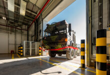 British Army vehicle storage facility in Ashchurch