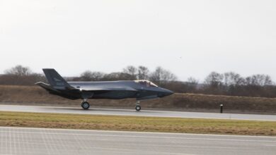 New F-35As arriving at Ørland Air Base