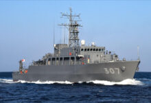 JS Nōmi (MSO-307) Awaji-class minesweeping vessel. Photo: Japan Marine United Corporation