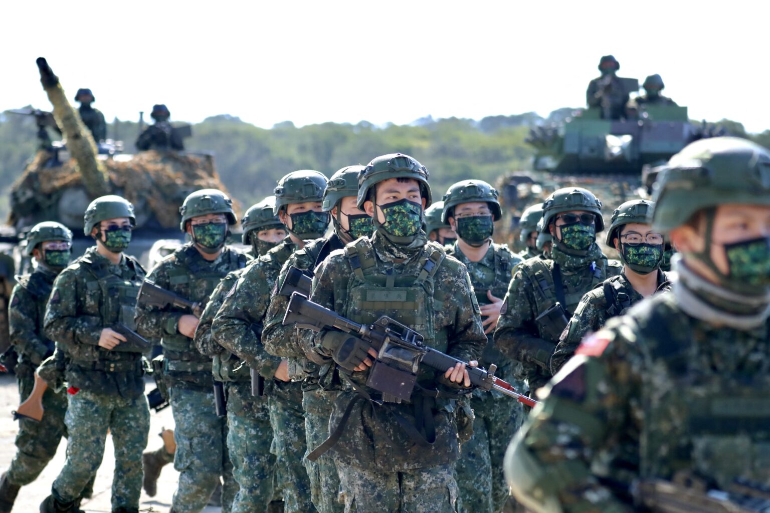 Taiwan Military Police to Defend Capital in Wartime Overhaul