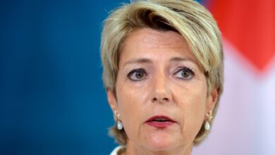 Swiss President Karin Keller-Sutter