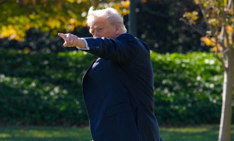 US President Donald Trump
