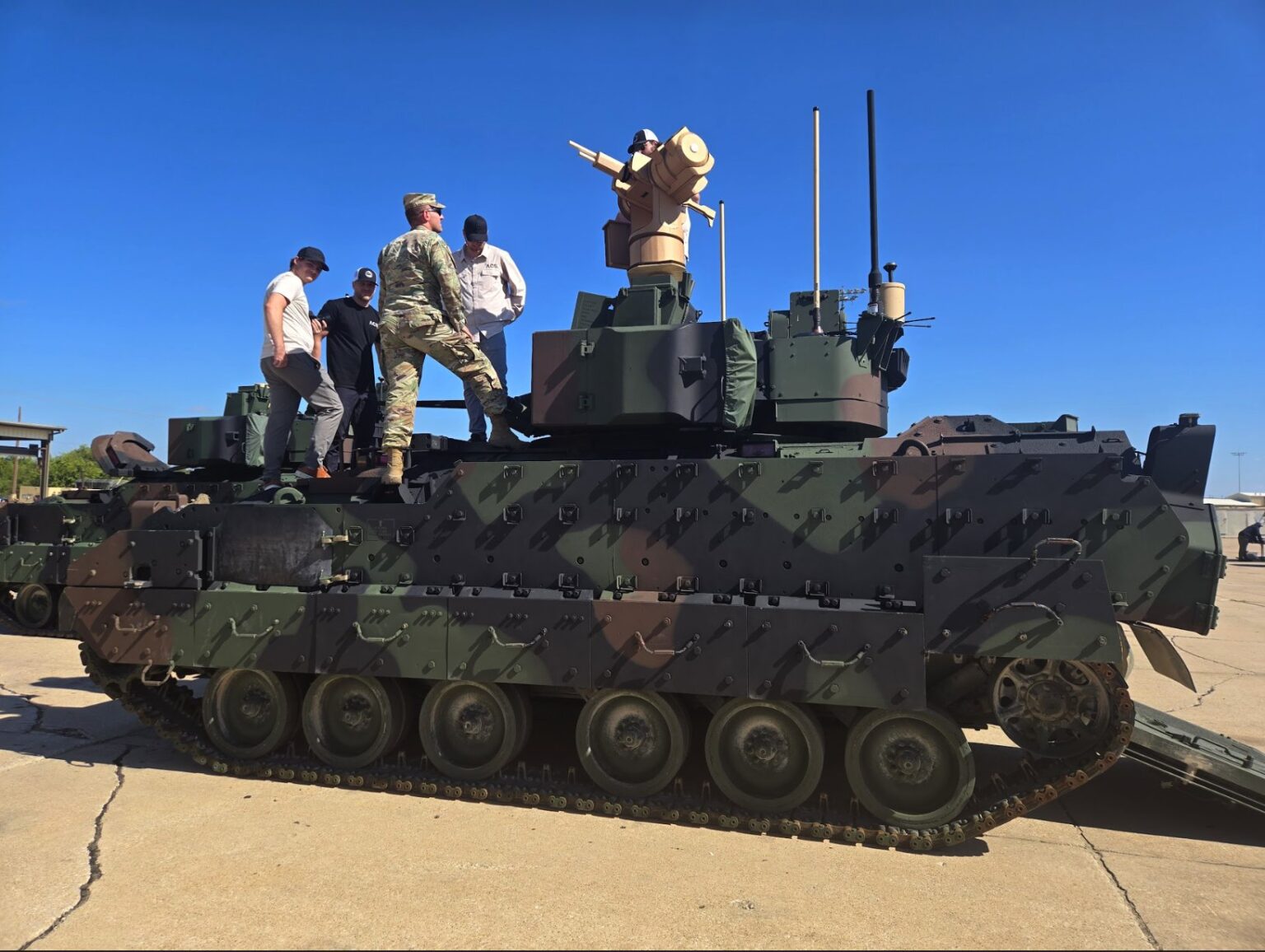 US Army Tests AI-Enabled Counter-Drone System on Abrams, Bradley