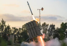 Tamir missile launch