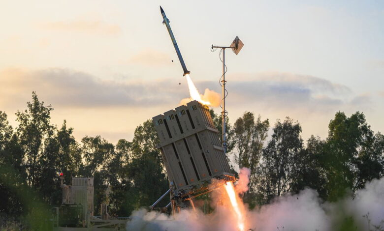 Tamir missile launch