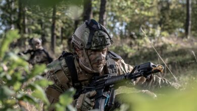 Saab live training system.