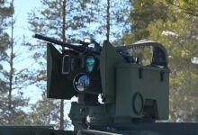 The Protector Protector RS4 remote-controlled weapon station