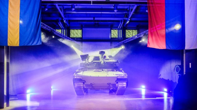 BAE Hägglunds Presents Initial CV9035 MkIV Built for Slovakia