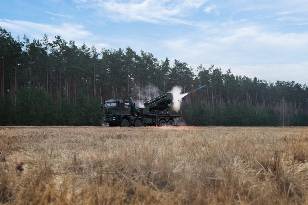 Training Rockets Germany’s EuroPULS Launcher Fires Diehl-Elbit 122mm Training Rockets