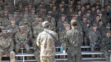 US and Republic of Korea Army personnel participate in joint operational readiness training at Camp Humphreys, South Korea. Photo: Sgt. Richard Monyer/DVIDS