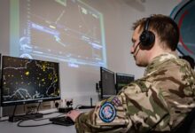 UK space operations personnel monitor orbital activity as governments confront growing concerns over satellite disruption and contested space operations.